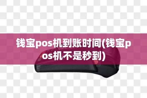 钱宝pos机到账时间(钱宝pos机不是秒到)