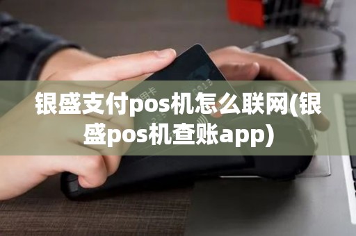 银盛支付pos机怎么联网(银盛pos机查账app)