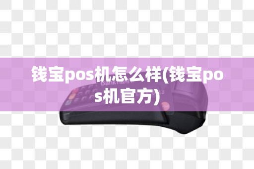 钱宝pos机怎么样(钱宝pos机官方)