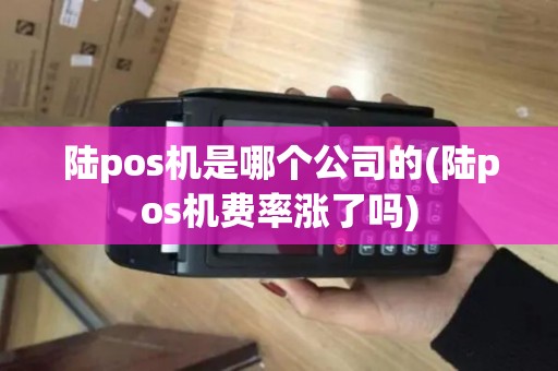 陆pos机是哪个公司的(陆pos机费率涨了吗)