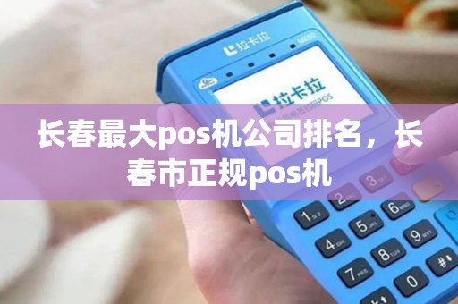长春最大pos机公司排名，长春市正规pos机