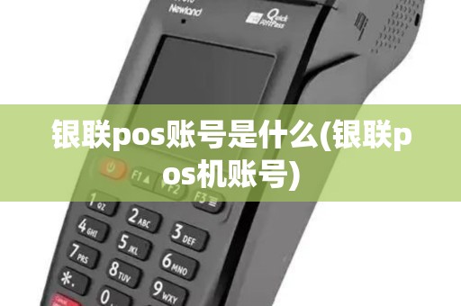 银联pos账号是什么(银联pos机账号)