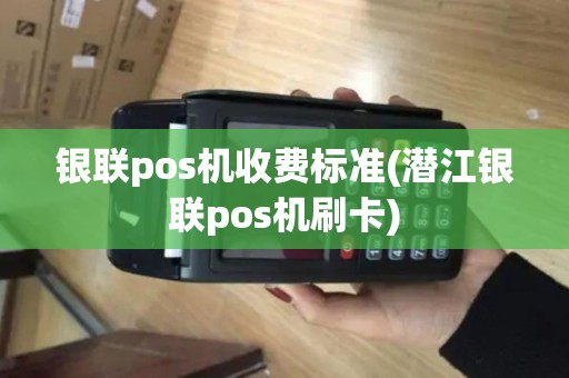 银联pos机收费标准(潜江银联pos机刷卡)