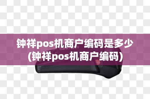钟祥pos机商户编码是多少(钟祥pos机商户编码)