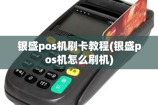 银盛pos机刷卡教程(银盛pos机怎么刷机)