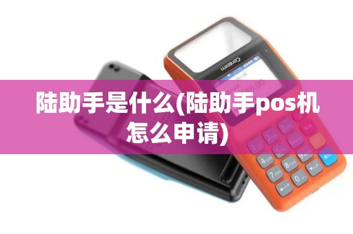 陆助手是什么(陆助手pos机怎么申请)