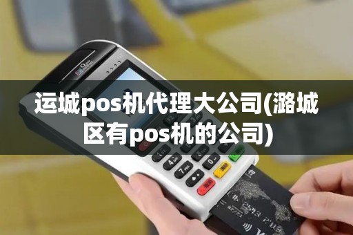 运城pos机代理大公司(潞城区有pos机的公司)