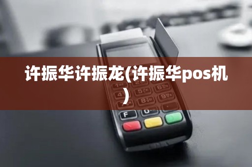 许振华许振龙(许振华pos机)