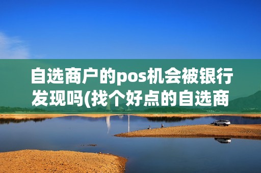 自选商户的pos机会被银行发现吗(找个好点的自选商户pos机)
