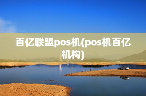 百亿联盟pos机(pos机百亿机构)