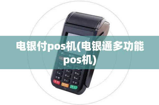 电银付pos机(电银通多功能pos机)