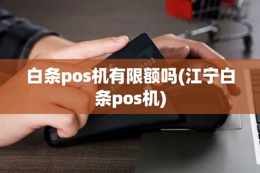 白条pos机有限额吗(江宁白条pos机)