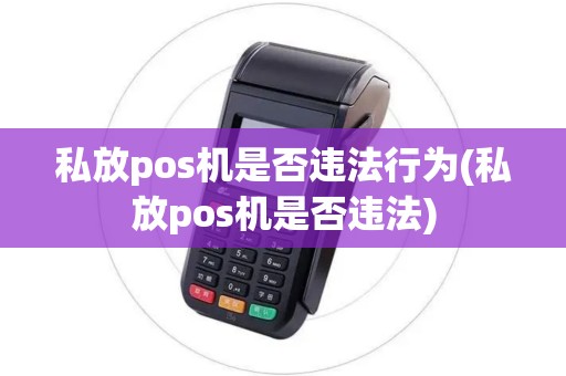 私放pos机是否违法行为(私放pos机是否违法)