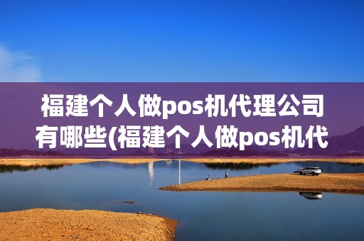 福建个人做pos机代理公司有哪些(福建个人做pos机代理公司)