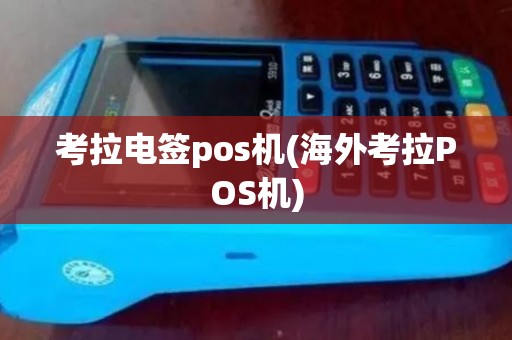 考拉电签pos机(海外考拉POS机)