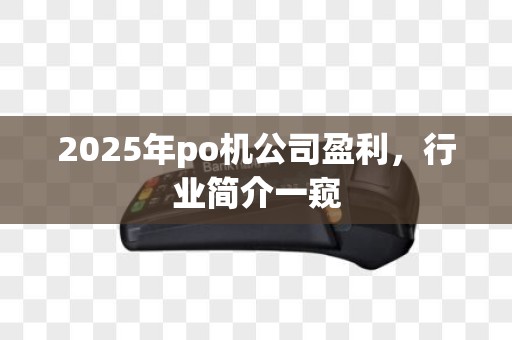 2025年po机公司盈利，行业简介一窥