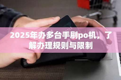 2025年办多台手刷po机，了解办理规则与限制