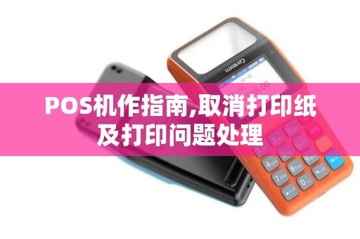 POS机作指南,取消打印纸及打印问题处理