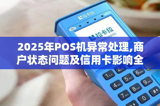 2025年POS机异常处理,商户状态问题及信用卡影响全