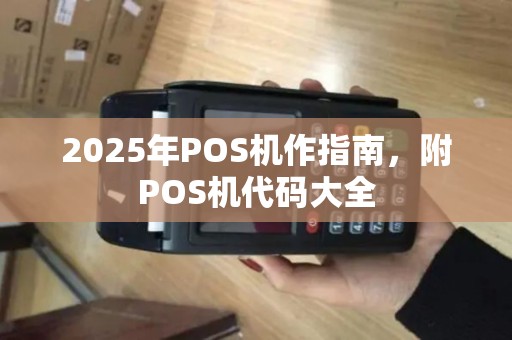 2025年POS机作指南，附POS机代码大全