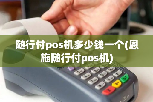 随行付pos机多少钱一个(恩施随行付pos机)