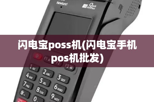 闪电宝poss机(闪电宝手机pos机批发)