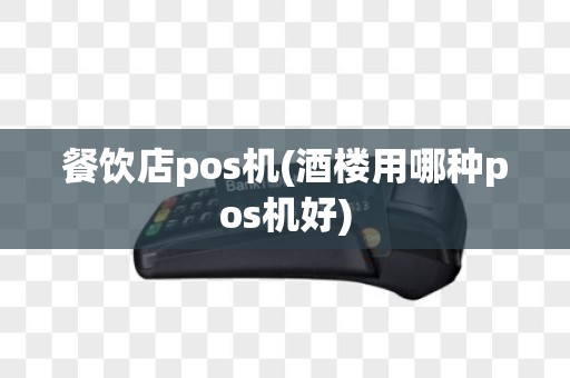 餐饮店pos机(酒楼用哪种pos机好)