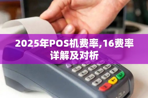 2025年POS机费率,16费率详解及对析
