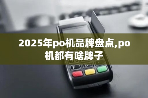 2025年po机品牌盘点,po机都有啥牌子
