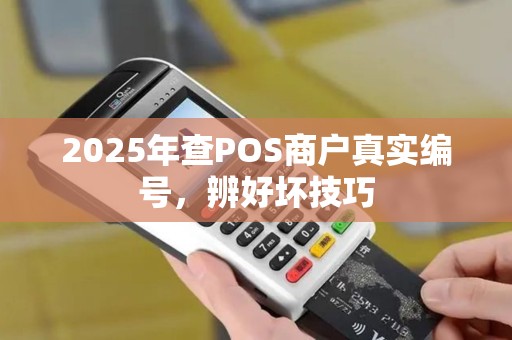2025年查POS商户真实编号，辨好坏技巧