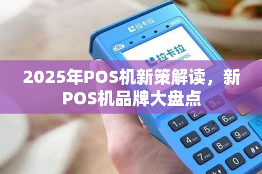 2025年POS机新策解读，新POS机品牌大盘点