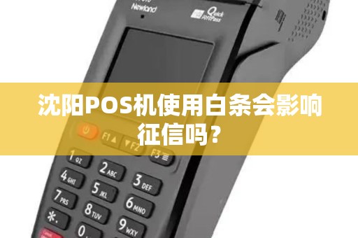 沈阳POS机使用白条会影响征信吗？
