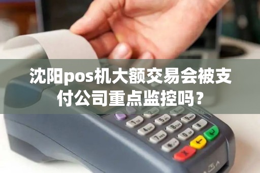 沈阳pos机大额交易会被支付公司重点监控吗？