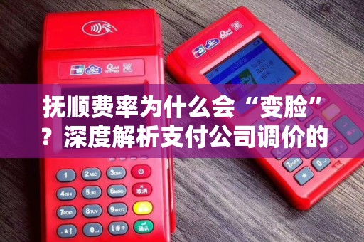 抚顺费率为什么会“变脸”？深度解析支付公司调价的底层逻辑！