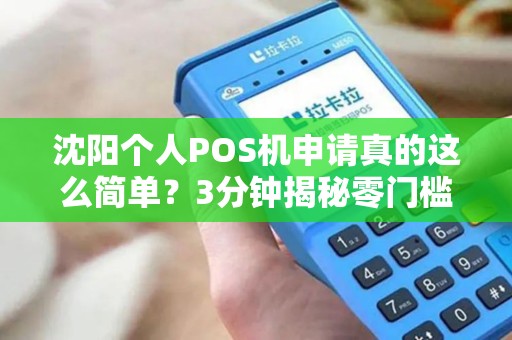 沈阳个人POS机申请真的这么简单？3分钟揭秘零门槛办理内幕！