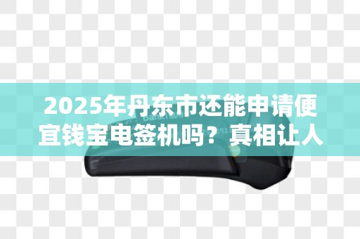 2025年丹东市还能申请便宜钱宝电签机吗？真相让人意外！