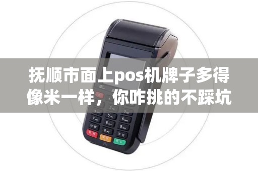 抚顺市面上pos机牌子多得像米一样，你咋挑的不踩坑？