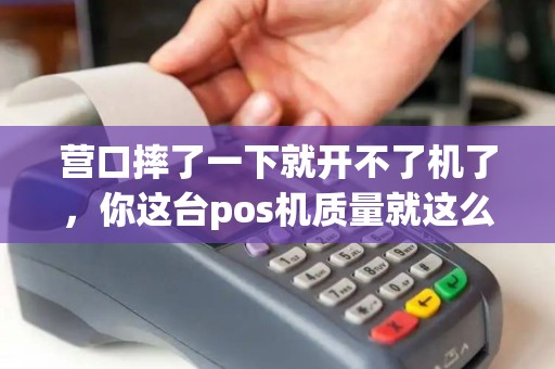 营口摔了一下就开不了机了，你这台pos机质量就这么脆？