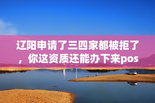 辽阳申请了三四家都被拒了，你这资质还能办下来pos机吗？