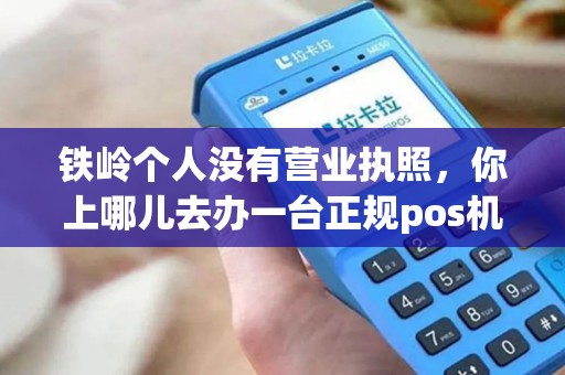 铁岭个人没有营业执照，你上哪儿去办一台正规pos机？