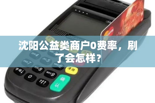 沈阳公益类商户0费率,刷了会怎样? 沈阳公益类商户0费率,刷了会怎样?