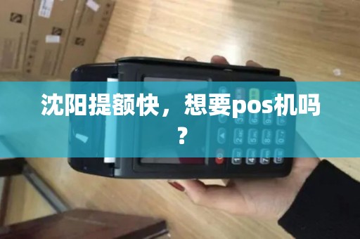 沈阳提额快,想要pos机吗? 沈阳提额快,想要pos机吗?