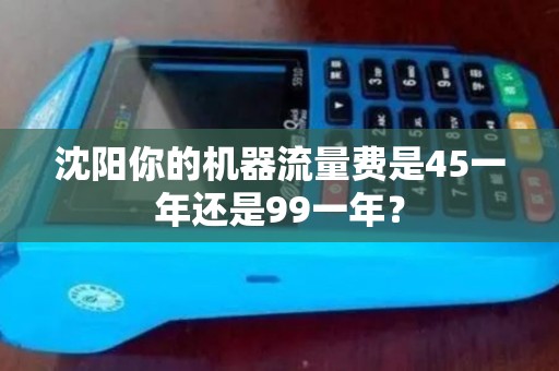 沈阳你的机器流量费是45一年还是99一年? 沈阳你的机器流量费是45一年还是99一年?