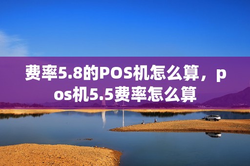 费率5.8的POS机怎么算，pos机5.5费率怎么算