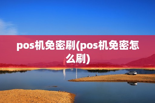 pos机免密刷(pos机免密怎么刷)