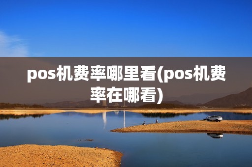 pos机费率哪里看(pos机费率在哪看)