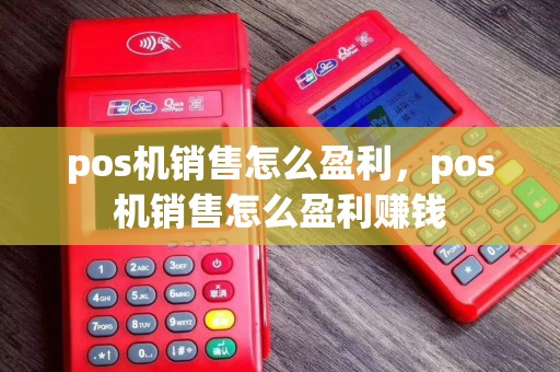 pos机销售怎么盈利，pos机销售怎么盈利赚钱