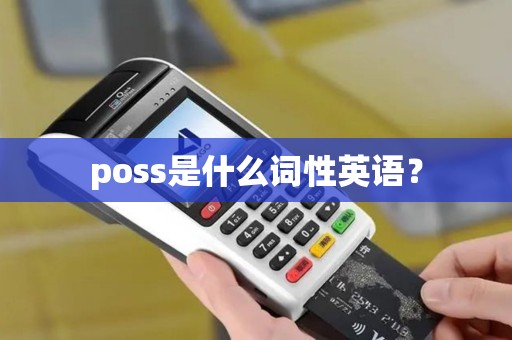 poss是什么词性英语？