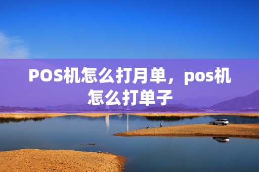 POS机怎么打月单，pos机怎么打单子