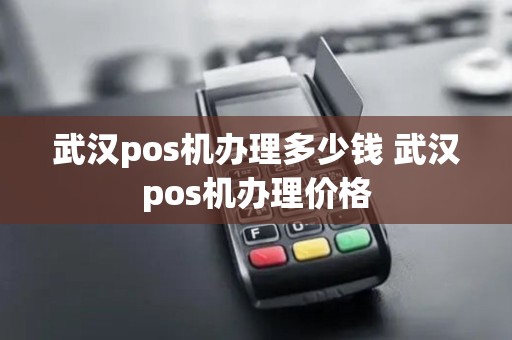 武汉pos机办理多少钱 武汉pos机办理价格